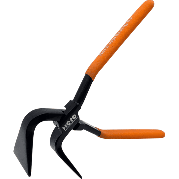 3-tlg. Abkantzange Falzzange Set Biegezange Klempner Dachdecker Spengler HERO