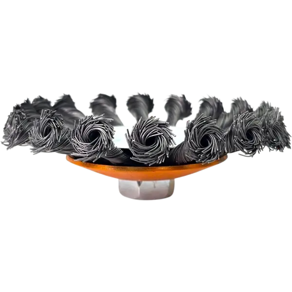 Kegelbürste Drahtbürste gezopft 115mm M14 Rundbürste HERO für Winkelschleifer