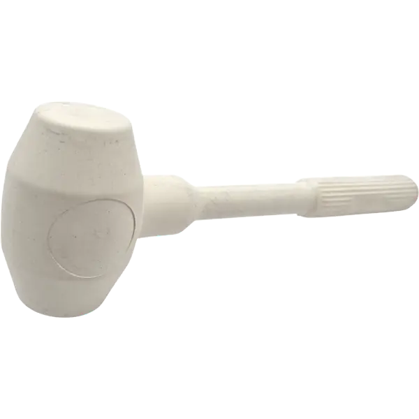 Gummihammer Fliesenhamme Verlegehammer weiß 500g Schonhammer HERO Premium