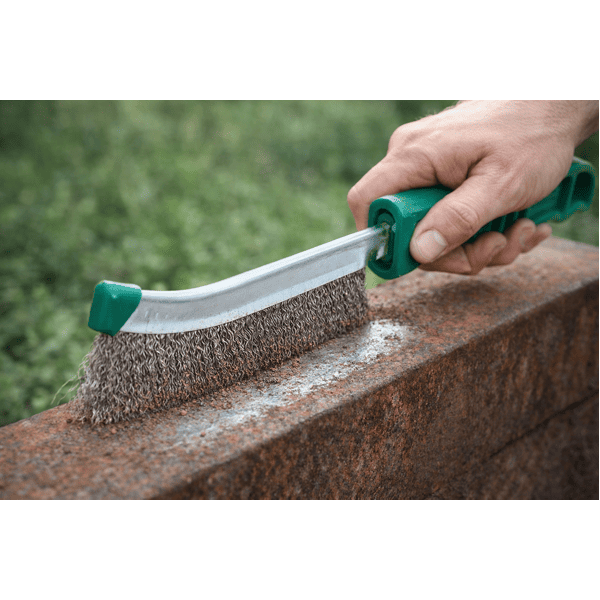 3x Bremssattelbürste Edelstahl Drahtbürsten Handbürste INOX 250mm Bürsten