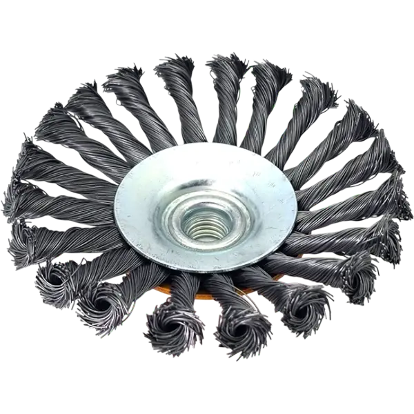 Kegelbürste Drahtbürste Rundbürste 125mm M14 HERO gezopft für Winkelschleifer