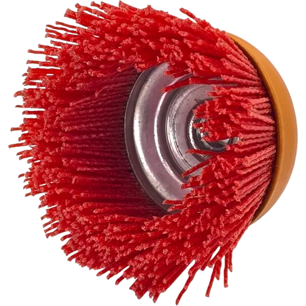 Nylon Topfbürste 100mm M14 HERO Profi Rundbürste Kegelbürste für Winkelschleifer