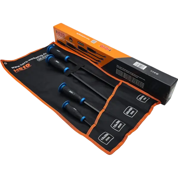 PROFI Brecheisen Stemmhebel Stemmeisen Montagehebel 4tlg SET Rolltasche HERO