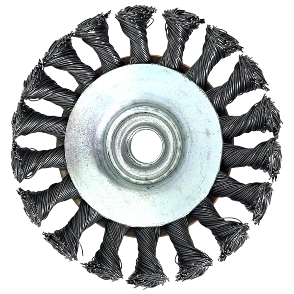 Kegelbürste Drahtbürste gezopft 100mm M14 Rundbürste HERO für Winkelschleifer