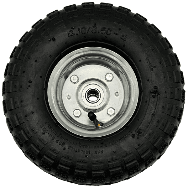 Sackkaren Ersatzrad Luftrad 4.10/3.50-4 4PR Reifen 16mm Achsloch Kompressor