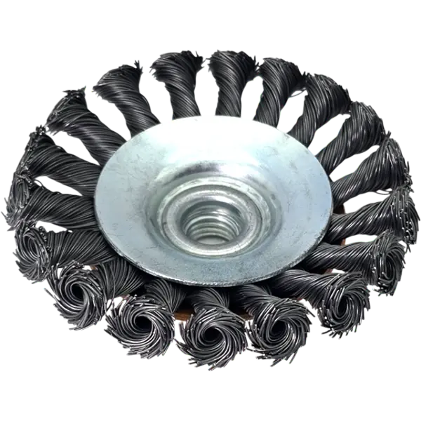 Kegelbürste Drahtbürste gezopft 100mm M14 Rundbürste HERO für Winkelschleifer