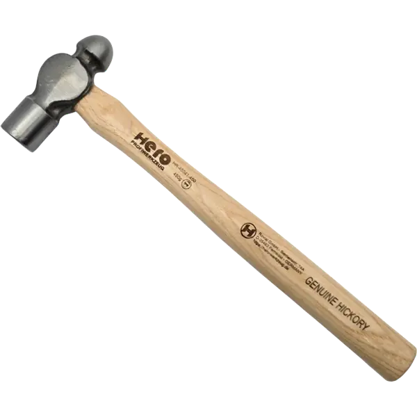 Ausbeulhammer Kugelhammer 450g Ingenieurhammer Hickory-Stiel HERO Professional