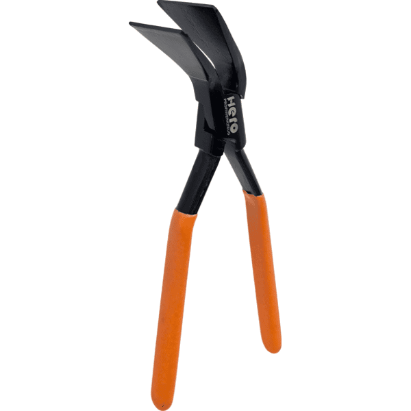 3-tlg. Abkantzange Falzzange Set Biegezange Klempner Dachdecker Spengler HERO