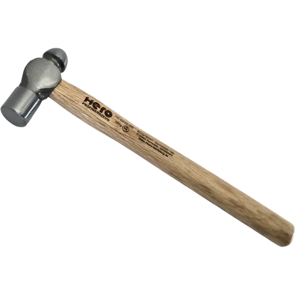 Ausbeulhammer Kugelhammer 450g Ingenieurhammer Holz-Stiel HERO Professional