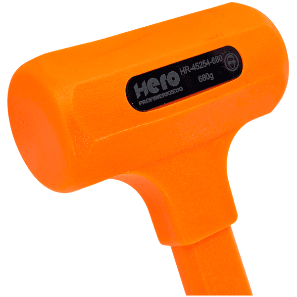 Schonhammer Ausbeulhammer Rückschlagfrei Gummihammer LUX 680g HERO Premium