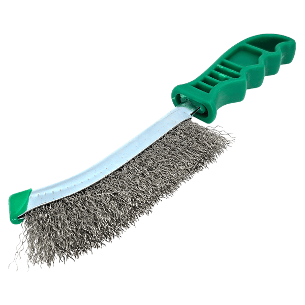 3x Bremssattelbürste Edelstahl Drahtbürsten Handbürste INOX 250mm Bürsten