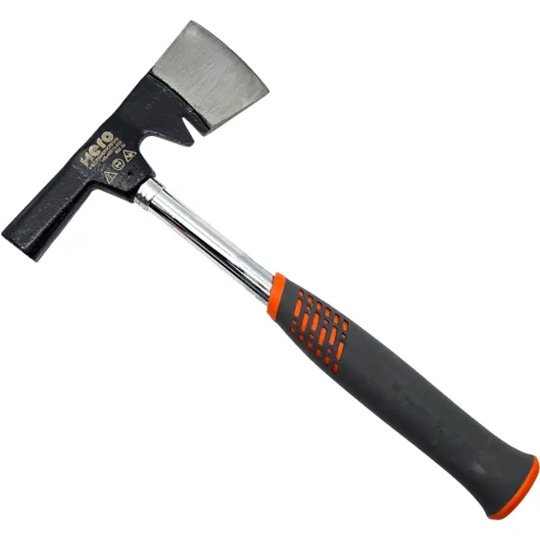 Gipserbeil Maurerbeil Handbeil Hammer Axt 600g Stahlrohrstiel HERO Premium
