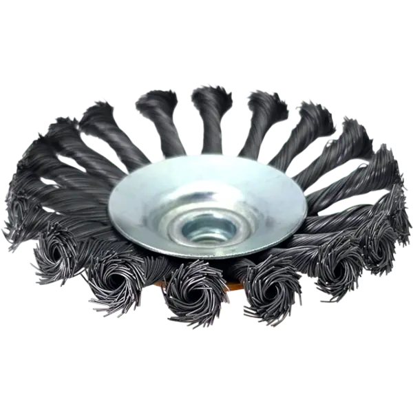 Kegelbürste Drahtbürste gezopft 115mm M14 Rundbürste HERO für Winkelschleifer