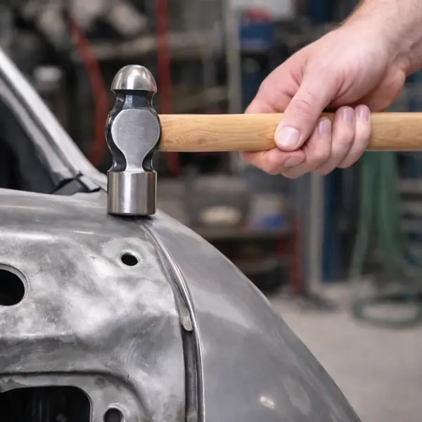 Ausbeulhammer Kugelhammer 450g Ingenieurhammer Hickory-Stiel HERO Professional