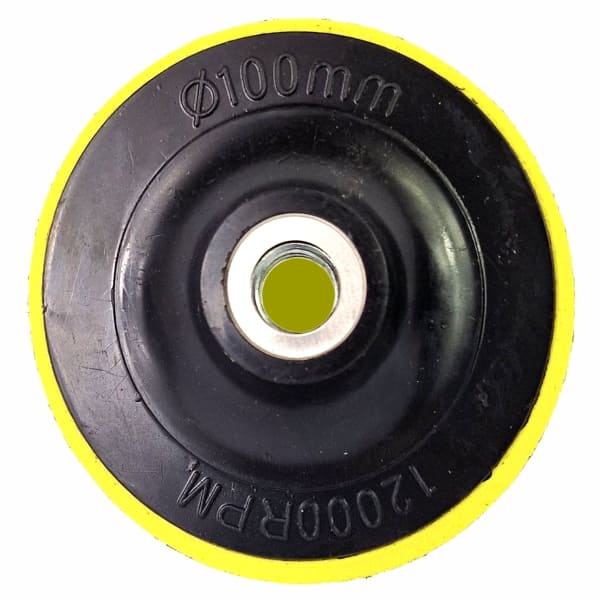 Polierteller Klett 100mm Stützteller M14 Schleifteller für Winkelschleifer 