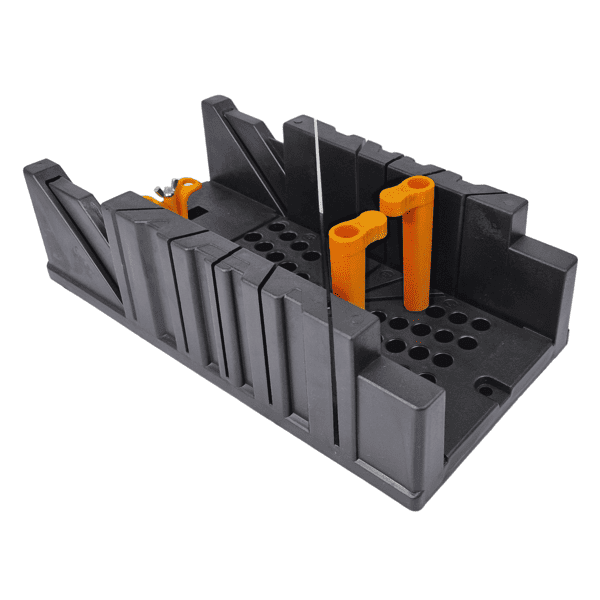 Schneidlade Gehrungslade mit Haltenocken ABS Kunststoff 325x165x95mm