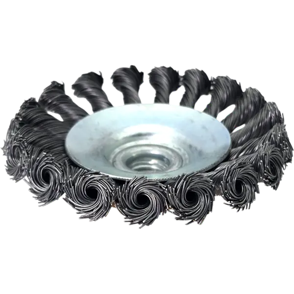 Kegelbürste Drahtbürste gezopft 100mm M14 Rundbürste HERO für Winkelschleifer