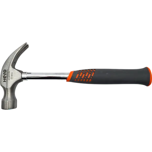 Klauenhammer Amerikanische Form Schusterhammer 560g Stahlrohrstiel HERO Premium