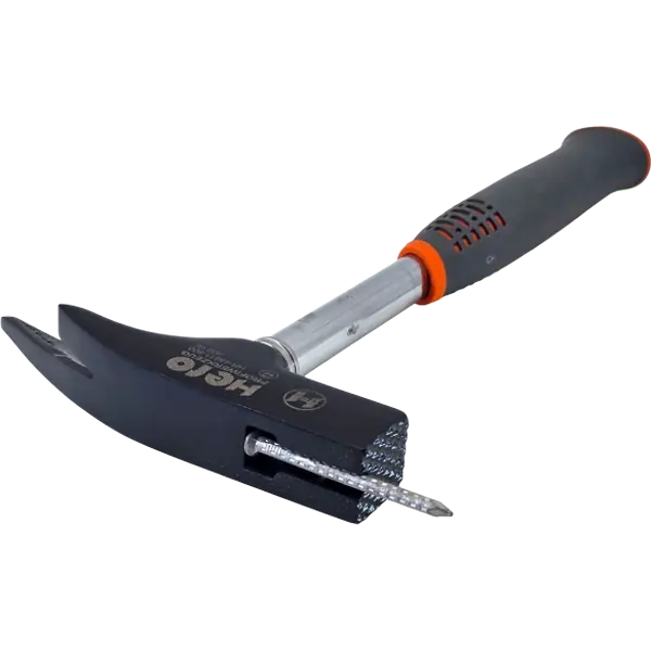 Latthammer Zimmermann Hammer 600g mit Magnet Stahlrohrstiel HERO Premium
