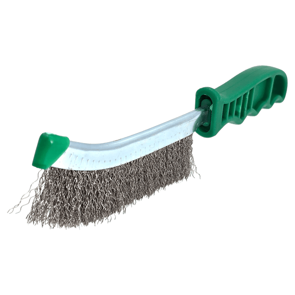 3x Bremssattelbürste Edelstahl Drahtbürsten Handbürste INOX 250mm Bürsten