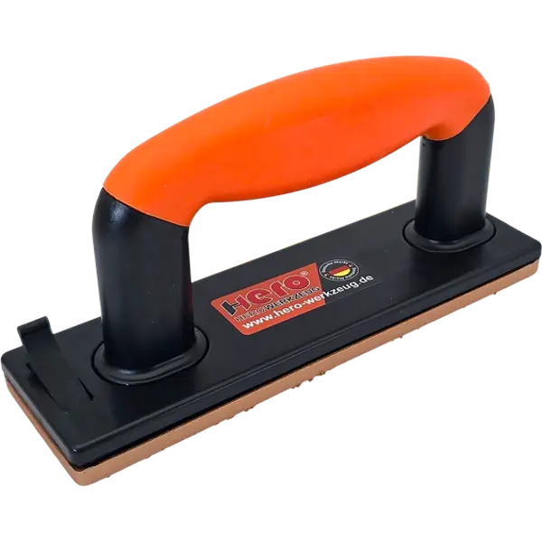 5tlg SET Schleifbrett Hartmetall Fliesen Handschleifer Schleifklotz HERO Premium