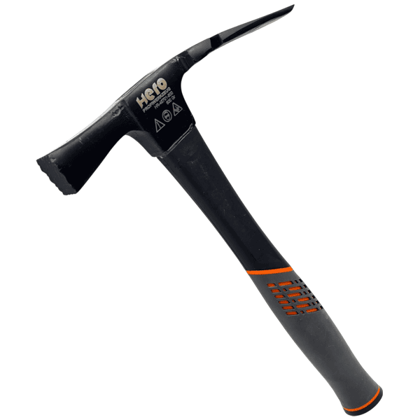 Profi Maurerhammer Zimmererhammer 600g Berliner Form Fiberglasstiel HERO Premium