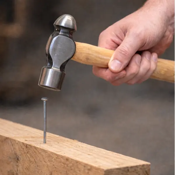 Ausbeulhammer Kugelhammer 680g Ingenieurhammer Holz-Stiel HERO Professional