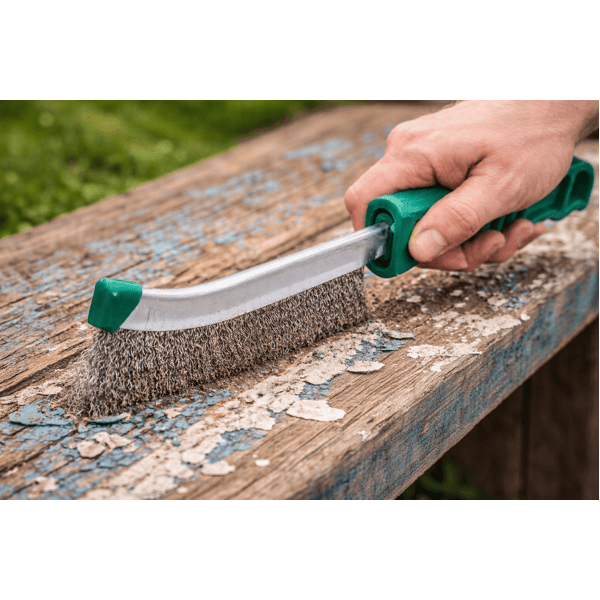 3x Bremssattelbürste Edelstahl Drahtbürsten Handbürste INOX 250mm Bürsten