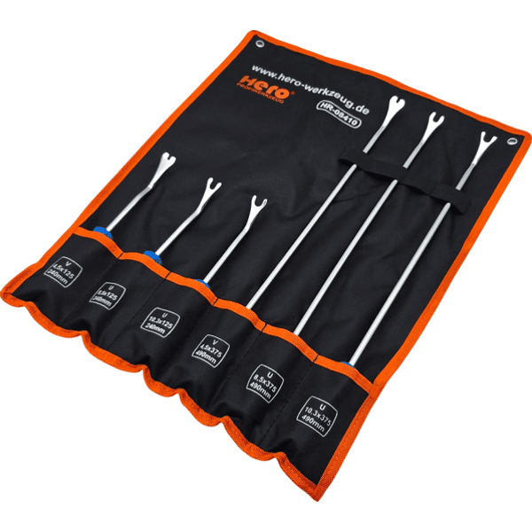 6-tlg Türverkleidung Lösewerkzeug Lösehebel Türclip Verkleidung Clip Hebel HERO