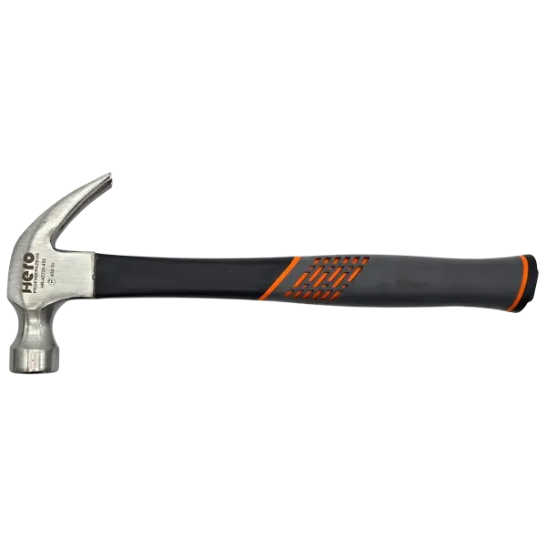 Klauenhammer Schusterhammer Amerikanische Form 450g Fiberglasstiel HERO Premium
