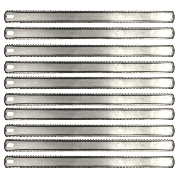 10x Metallsägeblatt Doppelseitig Handsägeblatt Holz Metall 30cm Ersatzsägeblatt