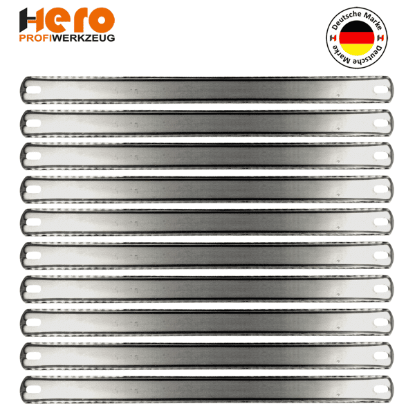 10x Metallsägeblätter Doppelseitig Handsägeblatt Metall 300 mm Ersatzsägeblatt