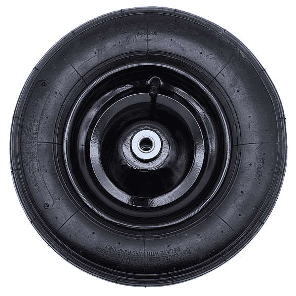 Schubkarrenrad Ersatzrad Luftrad 4,80/4.00-8 2PR Reifen 16mm Achsloch