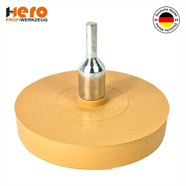 Folienradierer Aufkleber Radierscheibe Ø 90 mm