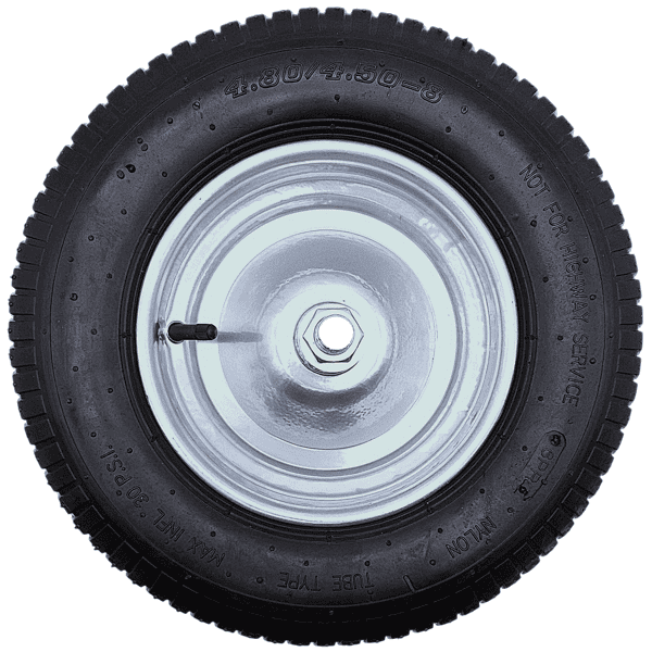 Schubkarrenrad Ersatzrad Luftrad 4.80/4.50-8 6PR Reifen 20mm Achsloch