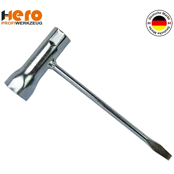 Zündkerzenschlüssel Kombischlüssel Motorsäge 13x19mm für Stihl Kettensäge HERO