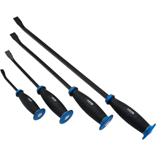 PROFI Brecheisen Stemmhebel Stemmeisen Montagehebel 4tlg SET Rolltasche HERO