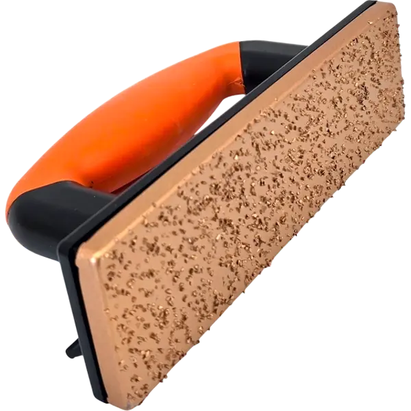 5tlg SET Schleifbrett Hartmetall Fliesen Handschleifer Schleifklotz HERO Premium