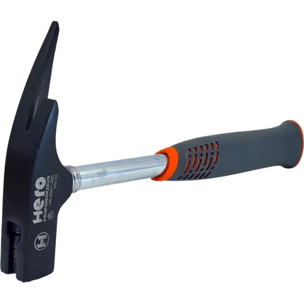 Latthammer Zimmermann Hammer 600g mit Magnet Stahlrohrstiel HERO Premium