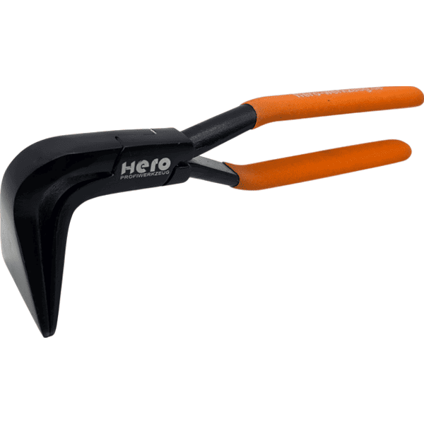 3-tlg. Abkantzange Falzzange Set Biegezange Klempner Dachdecker Spengler HERO
