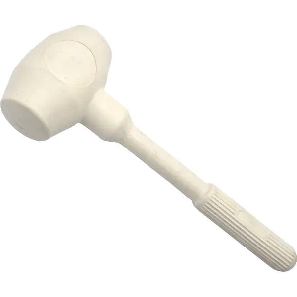 Gummihammer Fliesenhamme Verlegehammer weiß 500g Schonhammer HERO Premium